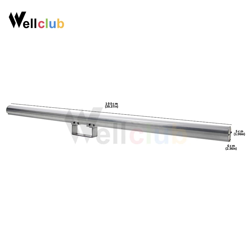 4 шт. с контроллером RGB настенная шайба светодиодная Пиксельная трубка Dmx барный