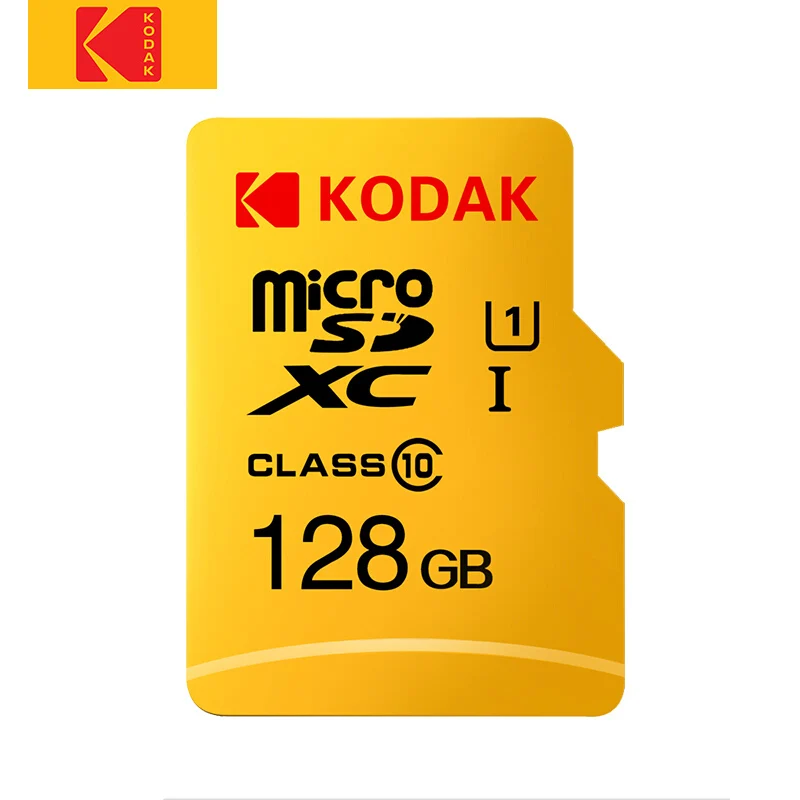 128GB U1 Kodak высокая скорость 16 ГБ 32 ГБ 64 ГБ 128 Гб карта TF/Micro sd карта памяти класс 10 U1 флэш-карта памяти mecard Micro sd kart - Емкость: 128GB U1