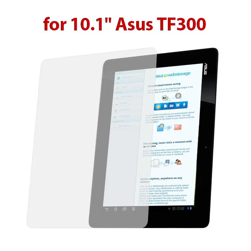 HD Clear LCD Screen Guard Shield Film Protector for 10.1 Asus TF300 Tablet PC&quot#56506 | Компьютеры и офис
