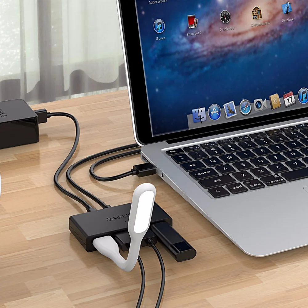 ORICO Mini 4 порта USB 2 0 концентратор Высокоскоростной микро порт для ноутбука MacBook