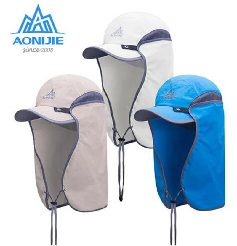 Спортивные кепки AONIJIE для мужчин и женщин летняя Складная дышащая Кепка