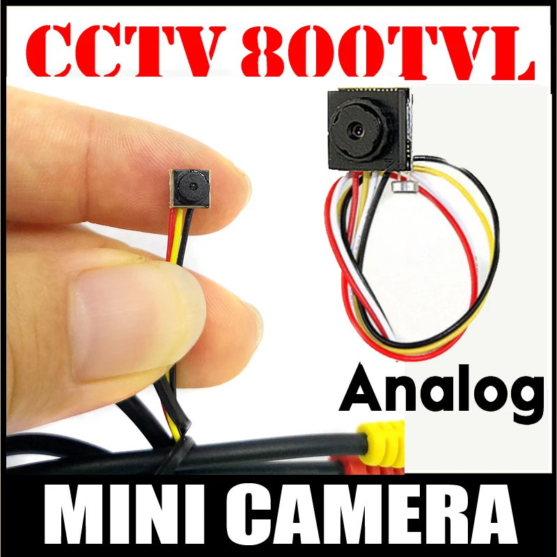 

Security camera Smallest HD CCTV Mini camera 800TVL CMOS small 6.5mm*6.5mm 12*12 Super small Camera for home security have cable