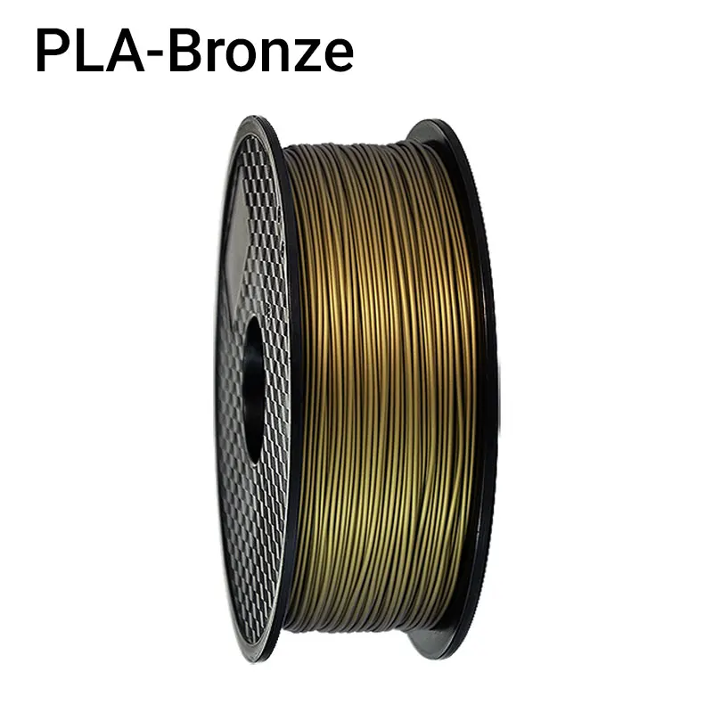 Bronze Colour TOPZEAL высокое качество PLA 3d принтер нити белого цвета 1,75 мм 1 кг катушка для 3D печати материалов - Цвет: Bronze Colour