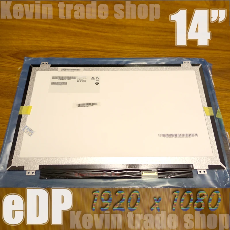 Новый оригинальный тонкий светодиодный ЖК экран для ноутбука Lenovo ThinkPad IBM E460 E465 L460