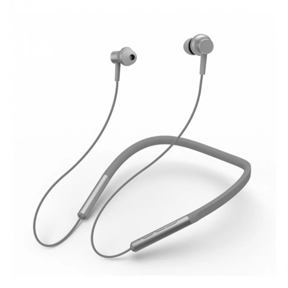 Gray Xiaomi bluetooth наушники с шейным ремешком гибридный двойной драйвер apt-X поддержка AAC кодека уход за кожей светильник для спорта и отдыха - Цвет: Gray