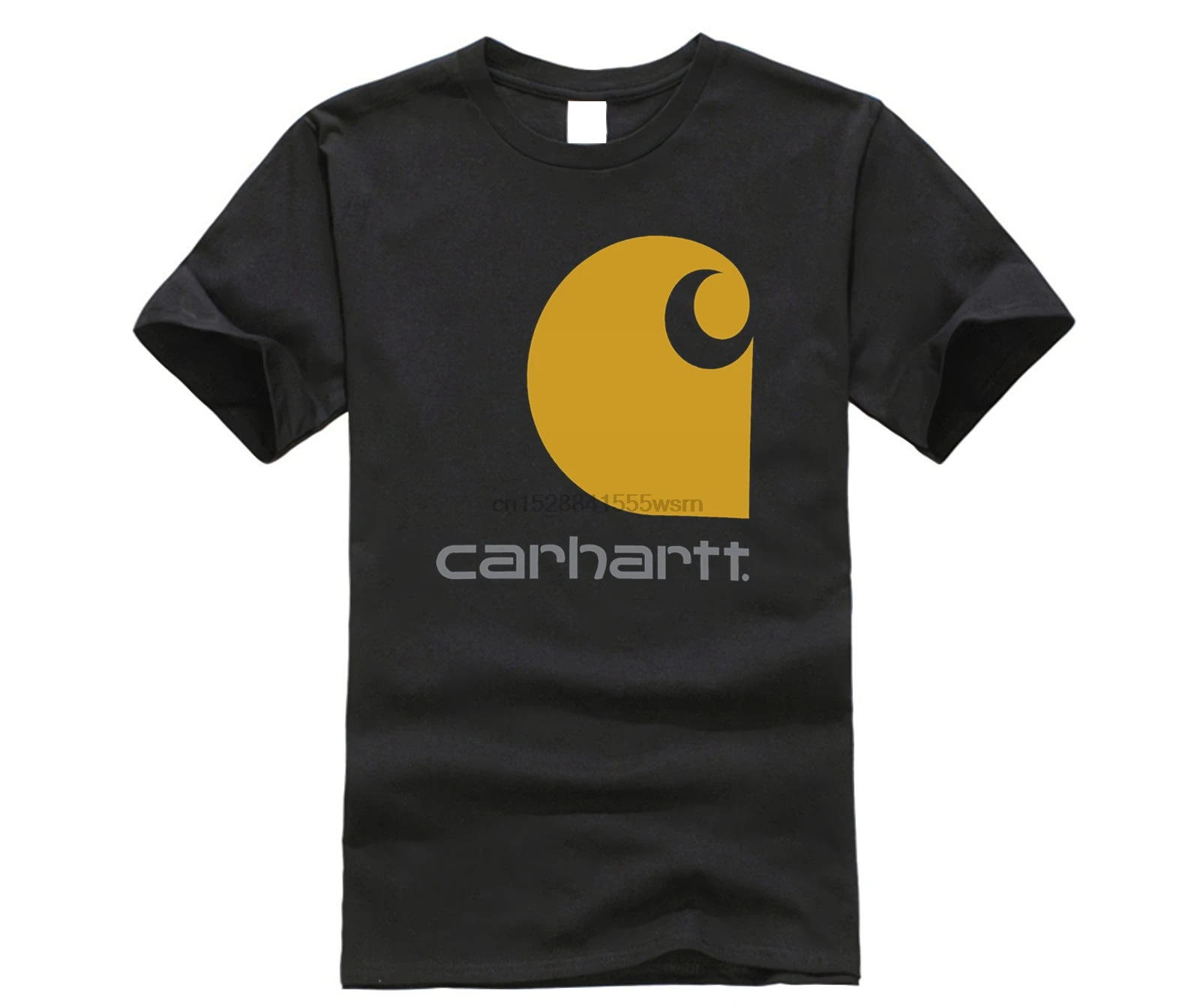 Новая популярная мужская Черная футболка Carhart S-3XL | Мужская одежда