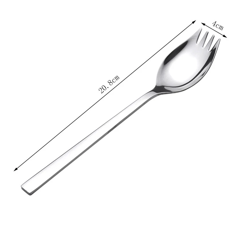 Креативная кухонная посуда инструменты 2 в 1 Sporks Десертная Вилка ложка из