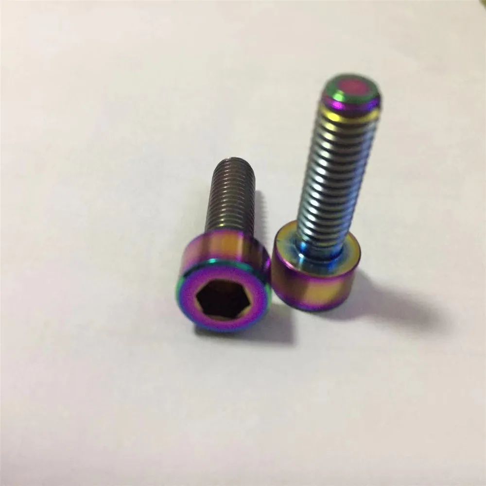 1 шт. M6x20mm Кривошип горного велосипеда замок болт Титан дорожный велосипед из