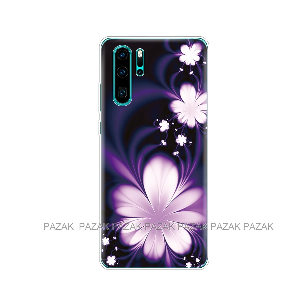 61341 Чехол-Бампер для Huawei P30 Pro, мягкий силиконовый чехол для телефона из ТПУ, задняя крышка для Huawei P30 Pro VOG-L29 ELE-L29 P 30 Lite, чехол с принтом - Цвет: 61341