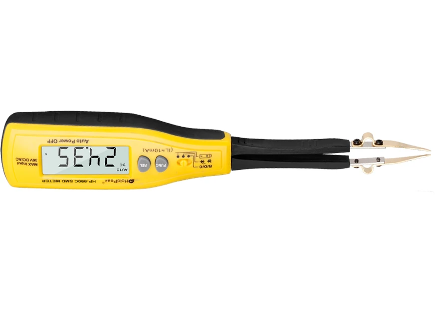 one item Holdпиковая HP-990C цифровой SMD тест er измеритель емкости Измеритель сопротивления диод/Тест батареи с переносной коробкой тест батареи er - Цвет: one item