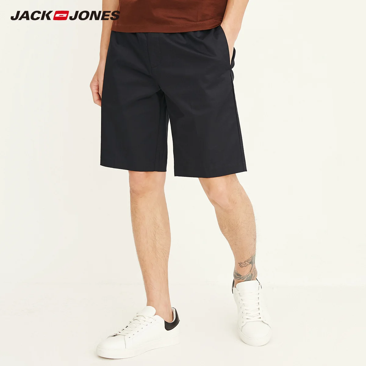 JackJones мужские повседневные летние брюки до колена на шнурке | 217315504 Мужская одежда