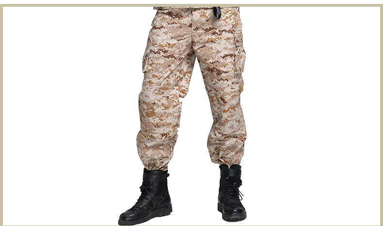 Новая мужская военная форма размера плюс MARPAT Deser Камуфляж Рабочие Костюмы Военная одежда для физической подготовки M~ 4XL BF1