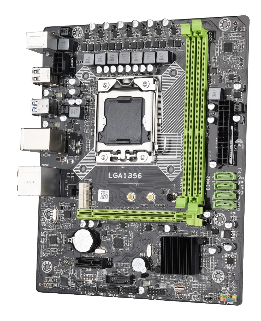 PPYY-X79A Lga 1356 материнская плата Usb3.0 поддержка Reg Ecc Серверная память и Lga1356 Xeon E5 процессор для настольного сервера Ddr3