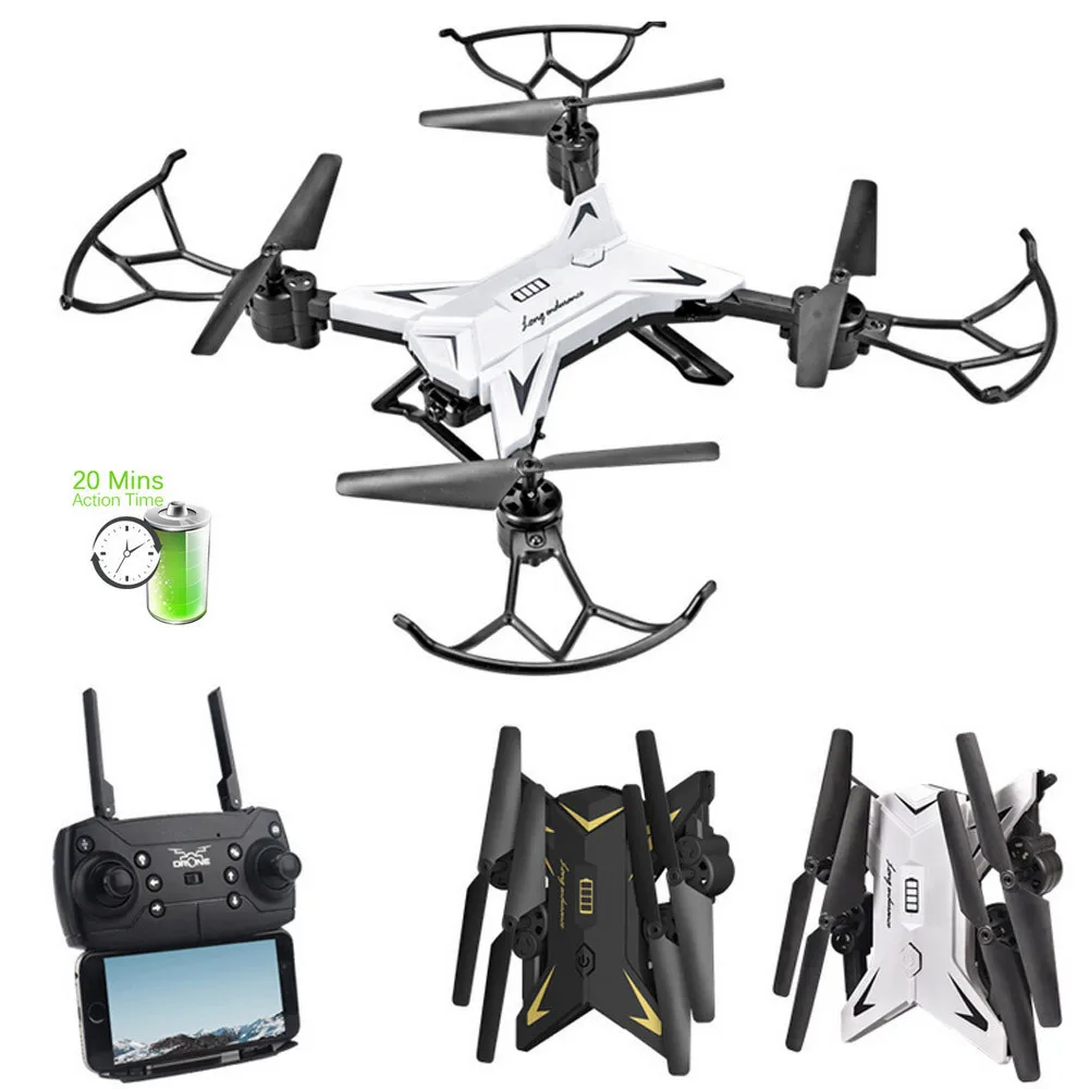 KY601S wifi FPV складной монопод селфи Дрон HD камера 6 осей 2,4G 4CH RC Квадрокоптер Дроны с hd камерой Радиоуправляемый вертолет