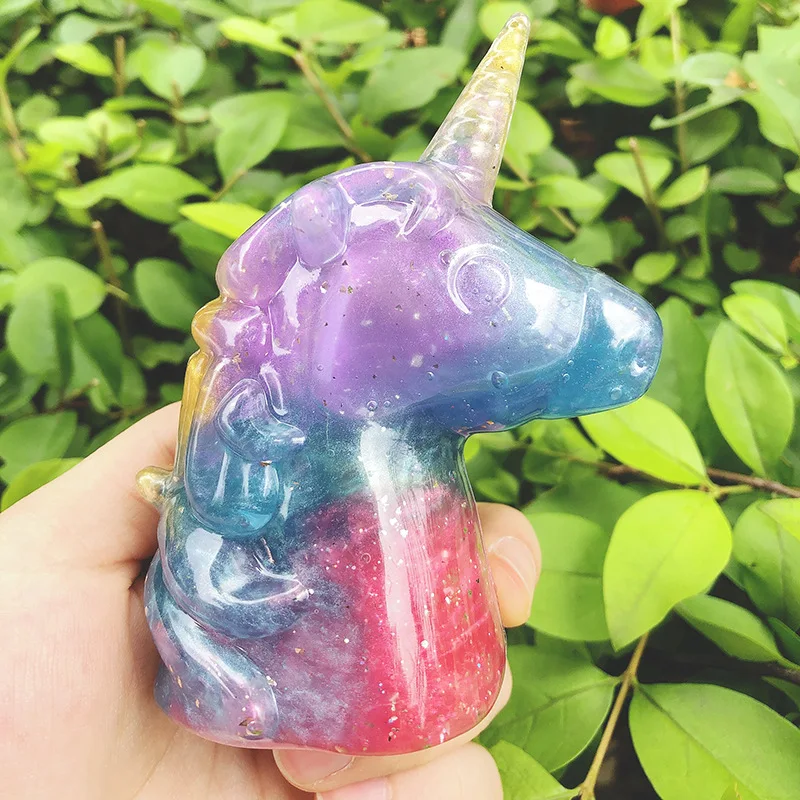 Новый Радужный Единорог слизи грязевая моделирующая красивая детская умная