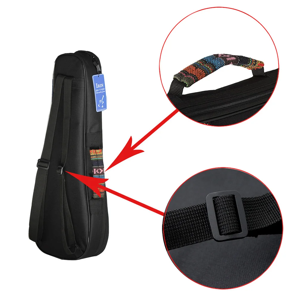 21-дюймовое в этническом стиле ветер миниатюрная гитара укулеле сумка рюкзак