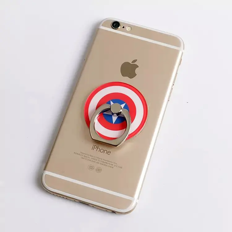 Держатель для iPhone с кольцом на палец, автомобильный держатель для iPhone, животное, Зебра, Марвел, 360 вращение, крюк, розетка, подставка для сотового телефона, зажим