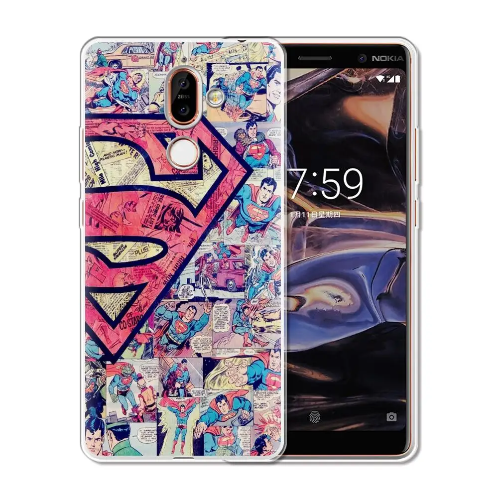 8168 Классный Мягкий силиконовый чехол для Nokia на возраст 1, 2, 3, 5, 6, 7 Plus, 8, Nokia3 чехол для телефона чехол для Nokia 6 2,1 3,1 5,1 6,1 7,1 плюс - Цвет: 8168