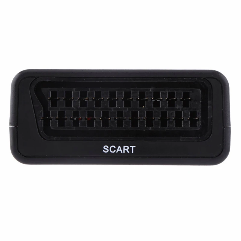 1080P SCART К HDMI видео аудио высококлассный конвертер адаптер для HD tv DVD для Sky Box STB подключи и играй с кабелем постоянного тока