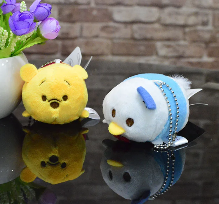Дисней картонный чехол с Дональдом и Дейзи Винни Тигр Eeyore Dumbo стежка 6 см мини