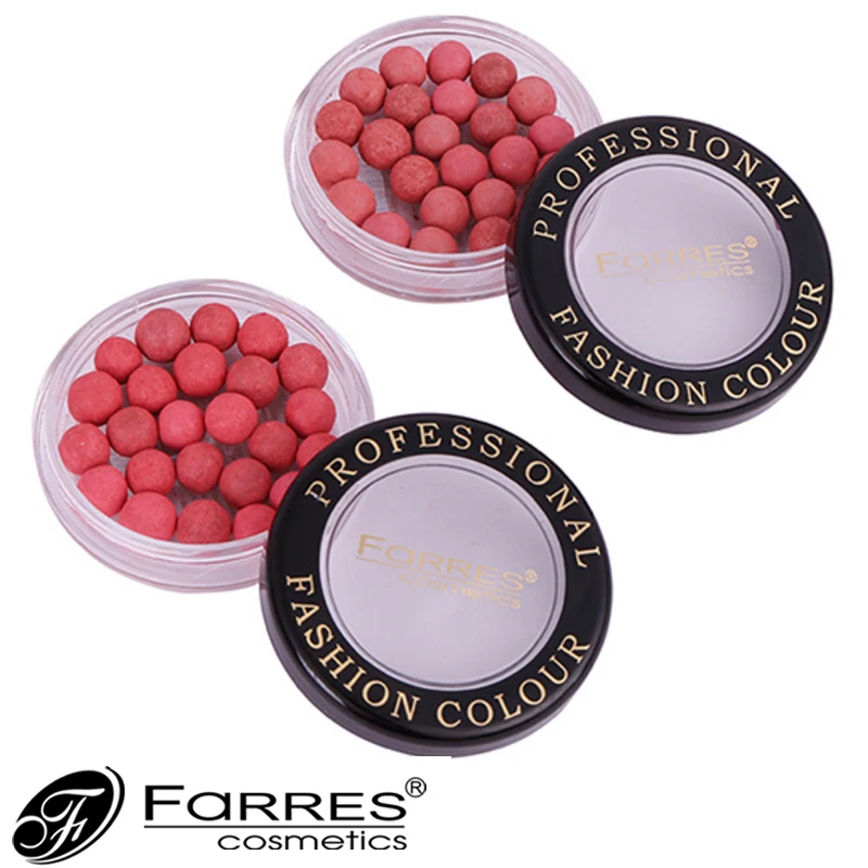 FaRRES макияж для лица натуральные румяна палитра 6 видов цветов Длительное