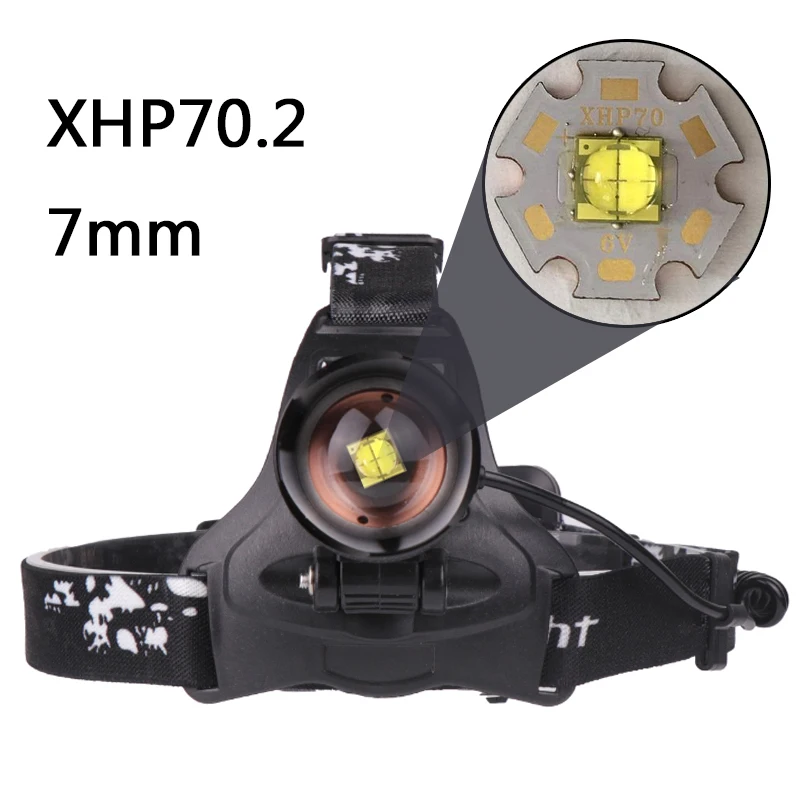Z90 Новое поступление XHP70.2 32 Вт 3200lm мощная светодиодная фара фар мощный налобный