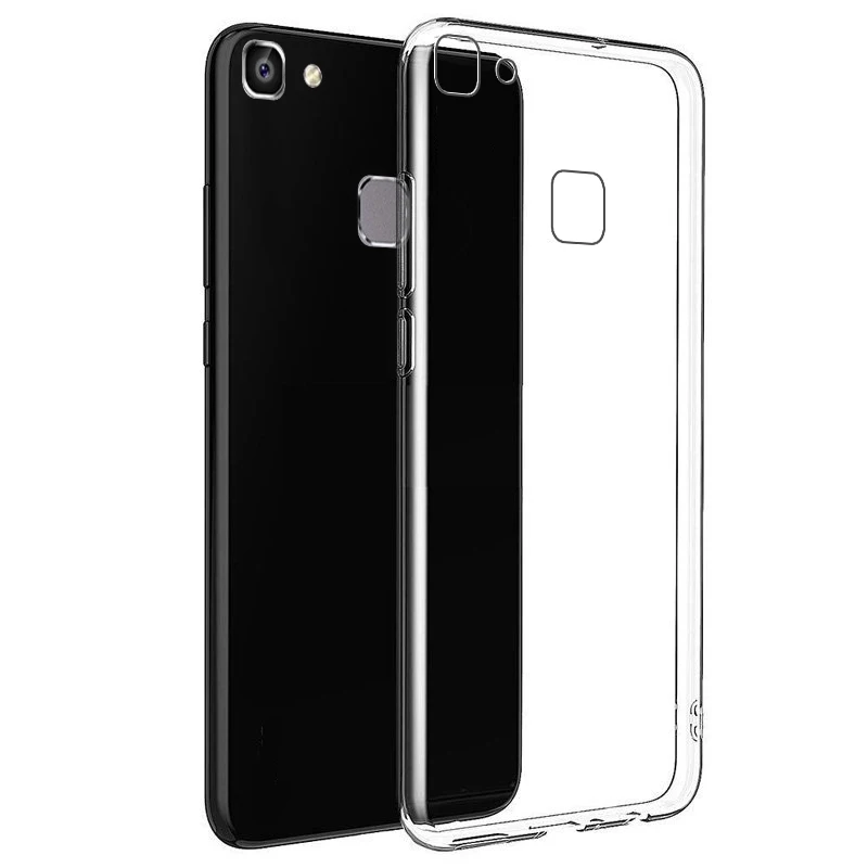 Универсальный защитный чехол для Huawei Enjoy 5S прозрачный мягкий ультратонкий