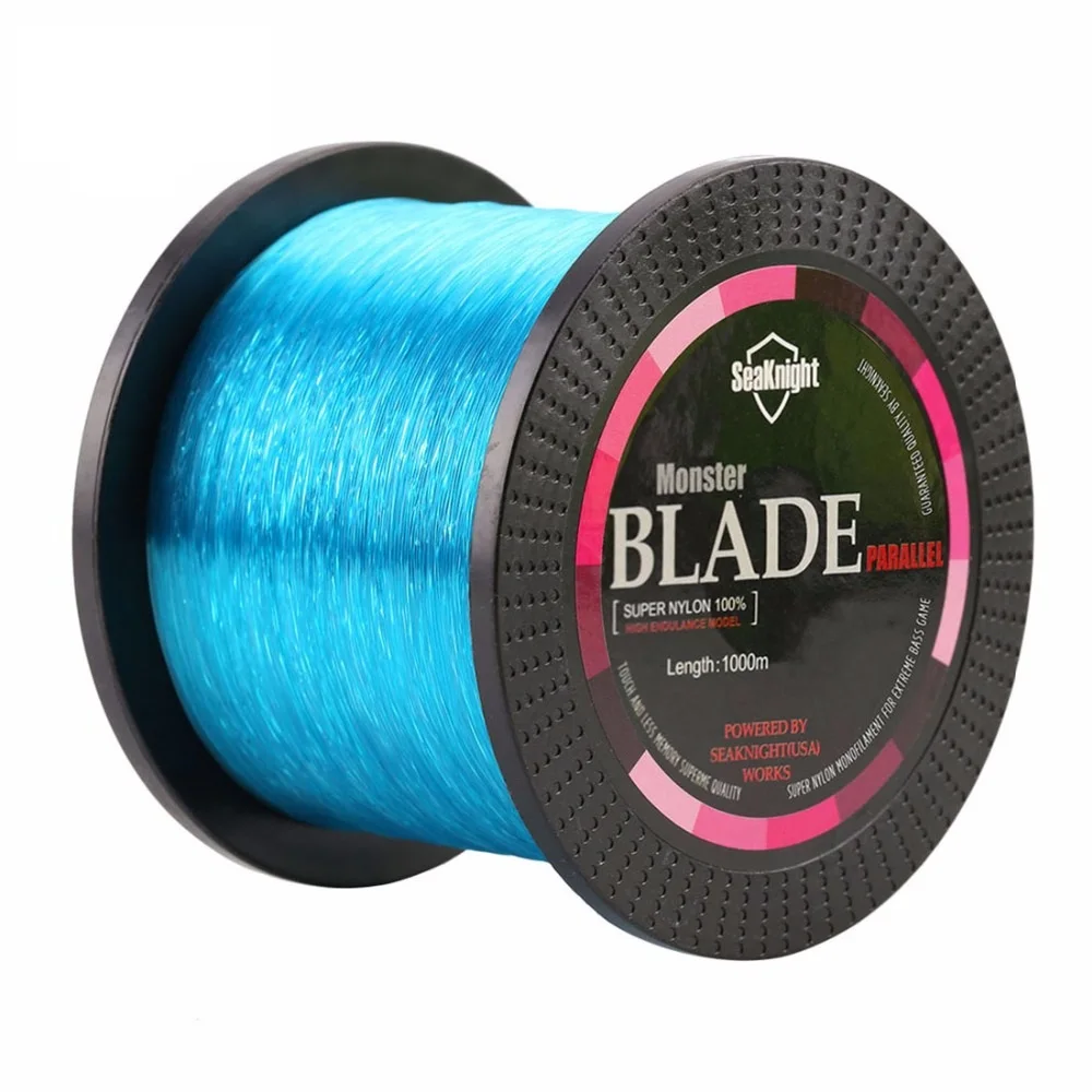 Super BLADE 1000M Nylon Fishing Line  Mono Nylon Line 2-35LB Saltwater/Freshwater Monofilament Japan Material Super Fish Line