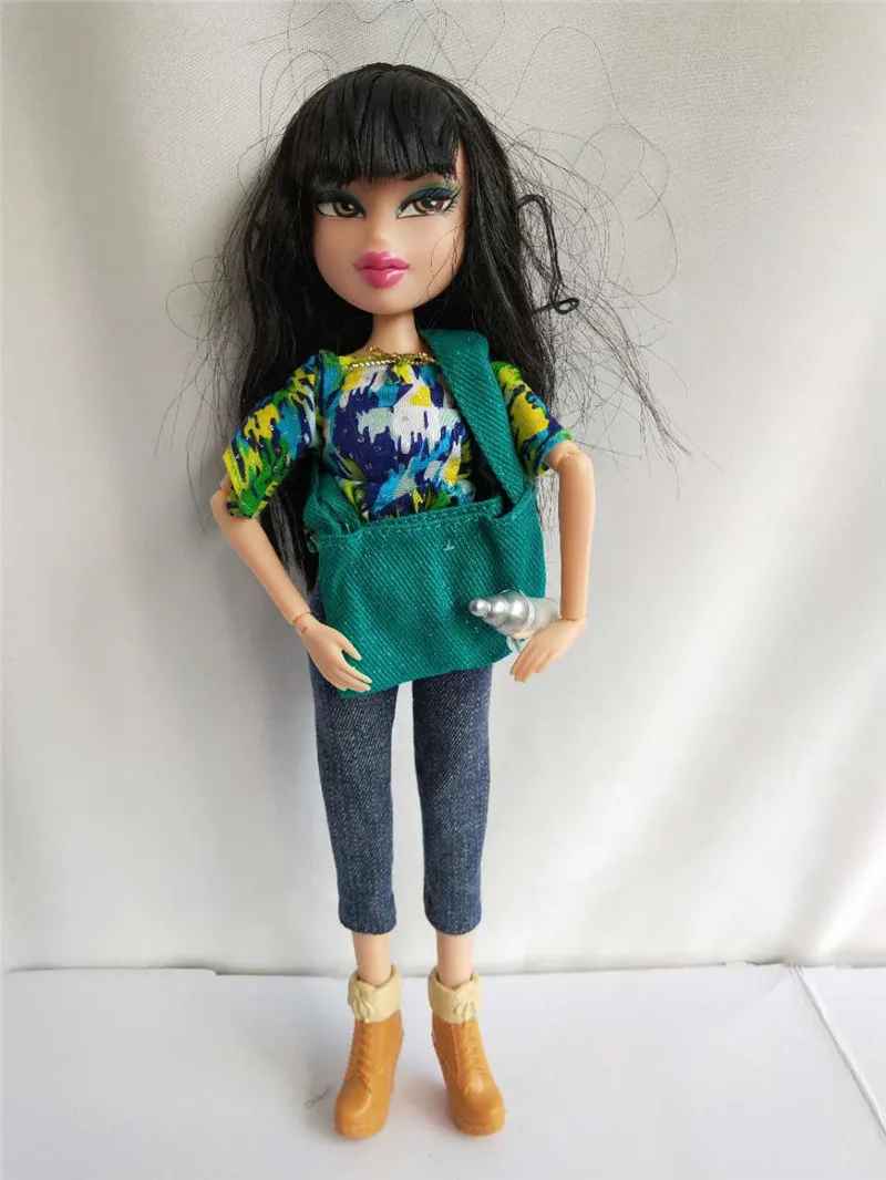 Светло-желтый Горячая Распродажа, модная фигурка Bratz Bratzillaz, платье для куклы, uo, игрушка для игры в дом, несколько вариантов, лучший подарок для ребенка - Цвет: Светло-желтый