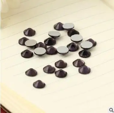 1440 шт./упак. Min.$15 (смешанный заказ) Плоская Задняя стеклянная Стразы для ногтей