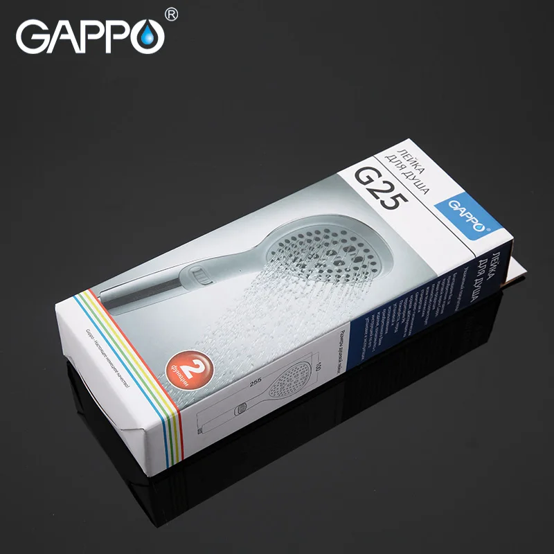 Насадка для душа GAPPO SPA душ массажер ABS водосберегающая хромированная насадка