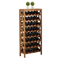 modern wooden wine rack cabinet display shelf bar globe for home bar furniture oak wood 25 40 bottles wine rack holders storage