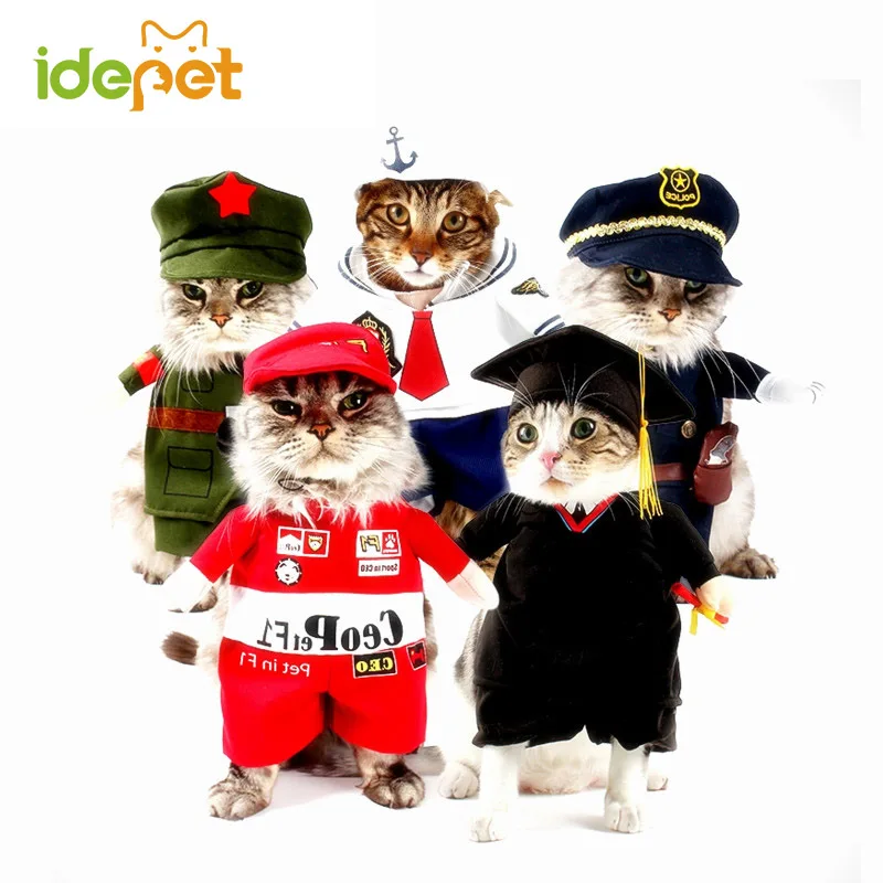 Забавная одежда для кошек, сексуальный костюм медсестры, костюм для кошек, классный костюм на Рождество, Хэллоуин, одежда для домашних животных, костюм для кошек, XS-2XL, 27S1