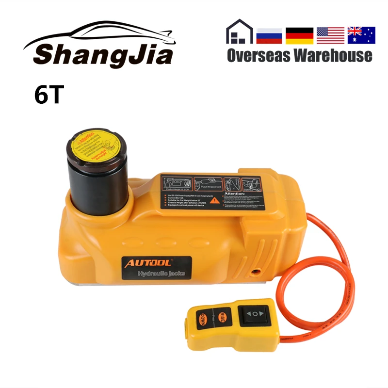 AUTOOL 6T Автомобильный Электрический гидравлический домкрат напольный подъемник