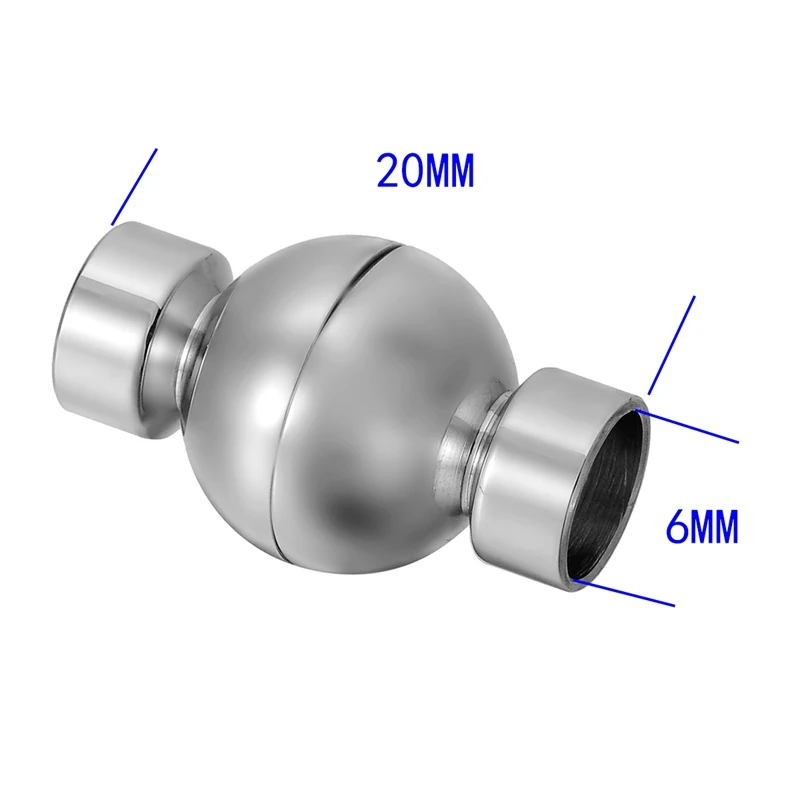 Изящные Ювелирные изделия из нержавеющей стали Магнитная застежка