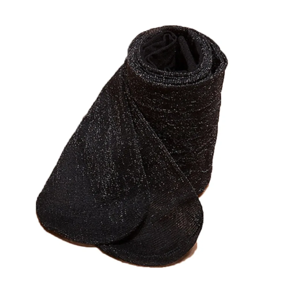 Весенне осенние тонкие колготки женские компрессионные блестящие Чулочные