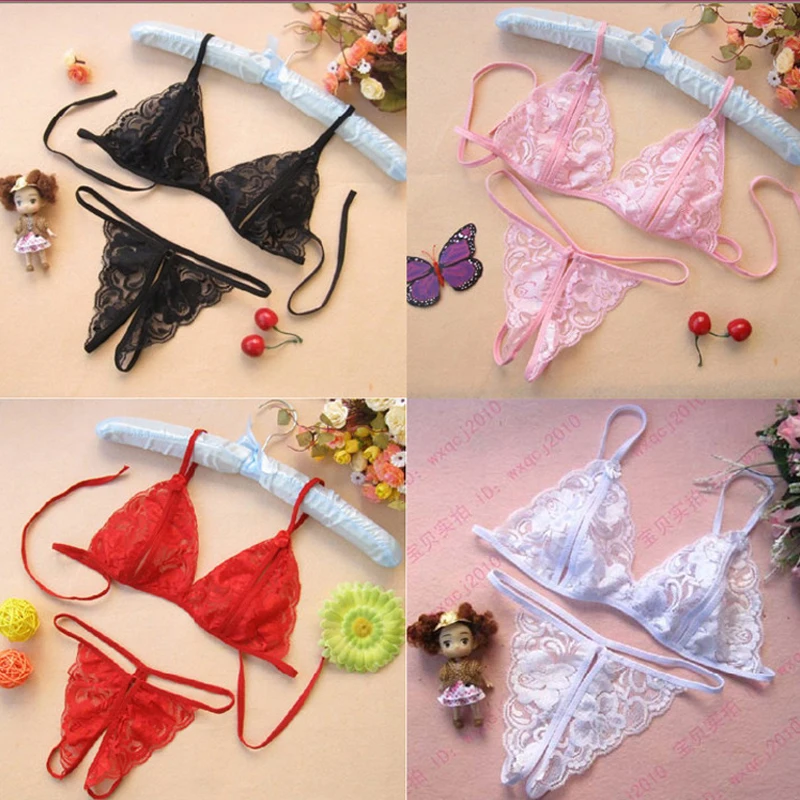 5 цветов открытый бюстгальтер на соске + штаны с открытой промежностью прозрачное