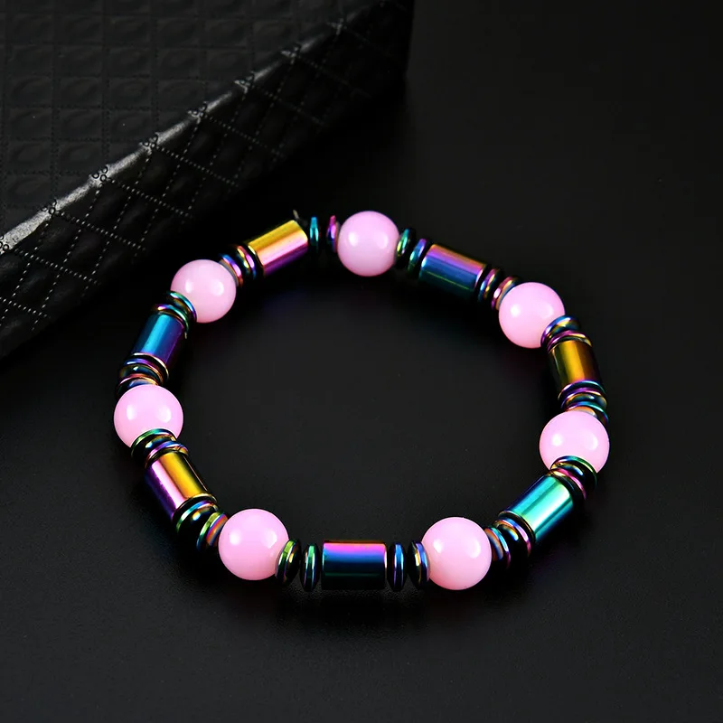 Nihaojewelry Мода Красочные Магнитные камень браслет из бисера для женщины Здоровье