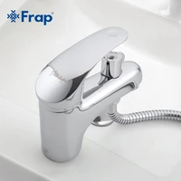 frap brass body material toilet basin faucet with shower head install faucet accessories complete f1221