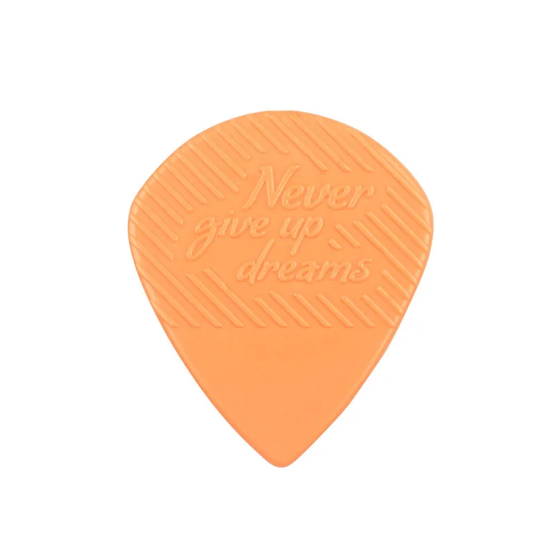 Orange 12PCS 12 шт./лот JOYO медиатор для гитары 1,5 мм "Never Give Up Dreams" тонкий черный/оранжевый - Цвет: Orange 12PCS