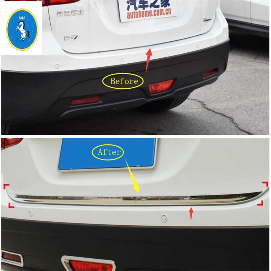 Yimaautotrims Задняя Крышка багажника комплект для задней двери люка задняя дверная