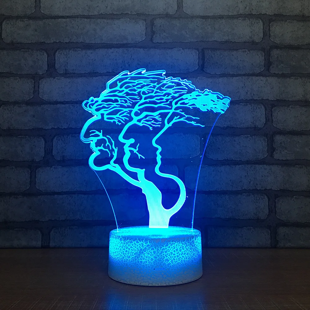 Tree LED Night Light 7 Color Change Desk Action Figures Boys Girls Birthday Toys 263 | Игрушки и хобби