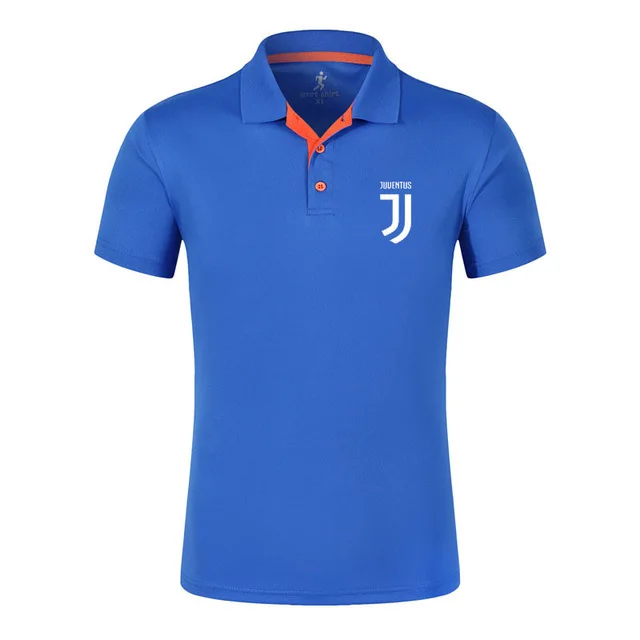 Men T-Shirts big size T shirt Homme Summer Short Sleeve T Shirts Brand Men's Tee Shirts Man Clothes Fashion casual Golf shirt - Цвет: Синий