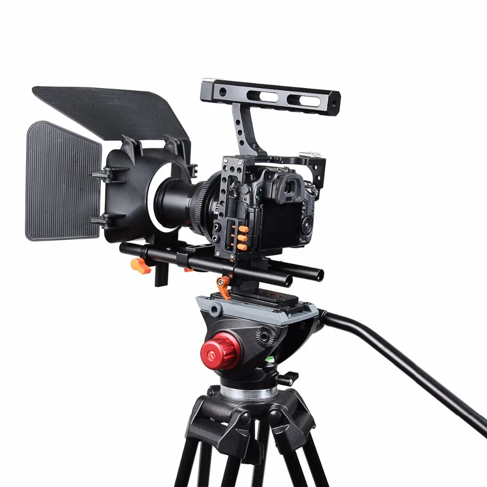 Стабилизатор камеры DSLR ручка для видеокамеры комплект непрерывного изменения