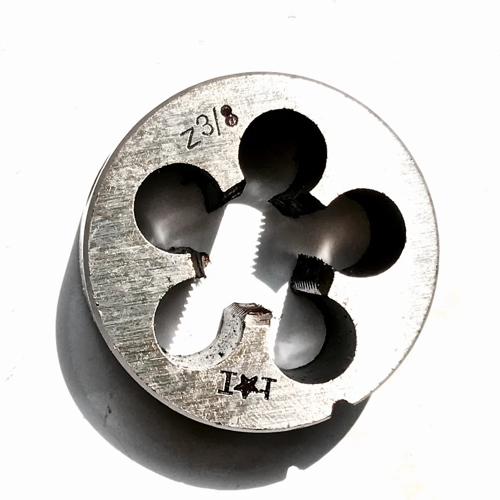 Бесплатная доставка 1 шт. NPT Z 3/8 &quot-19 резьбовые штампы для труб инструменты