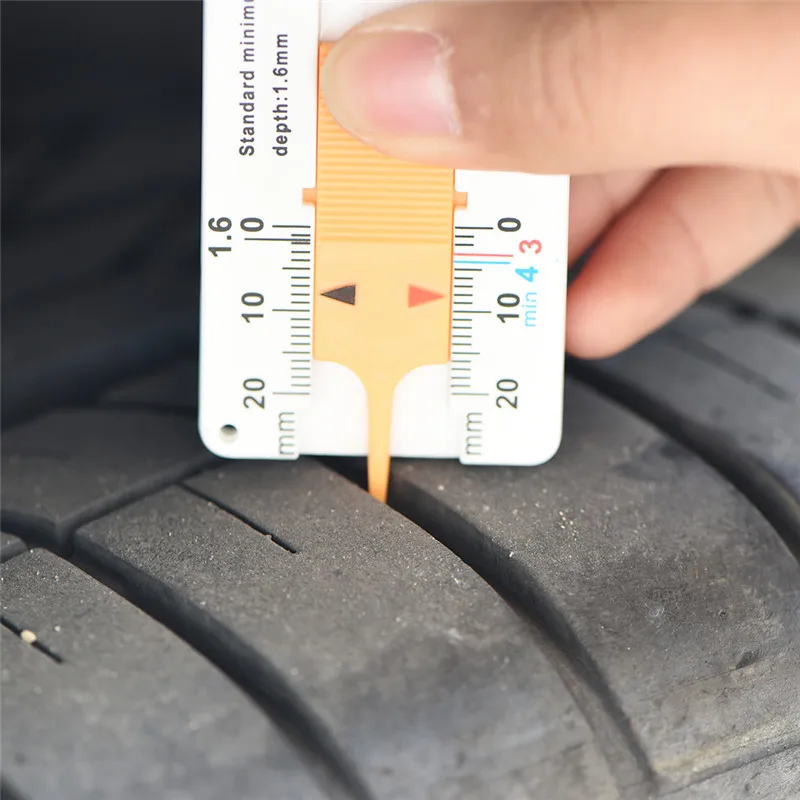 New Arrival 1pcs Car Motorcycle Caravan Trailer Wheel Measure Tyre Tread Depth Gauge Caliper Wholesale | Автомобили и мотоциклы