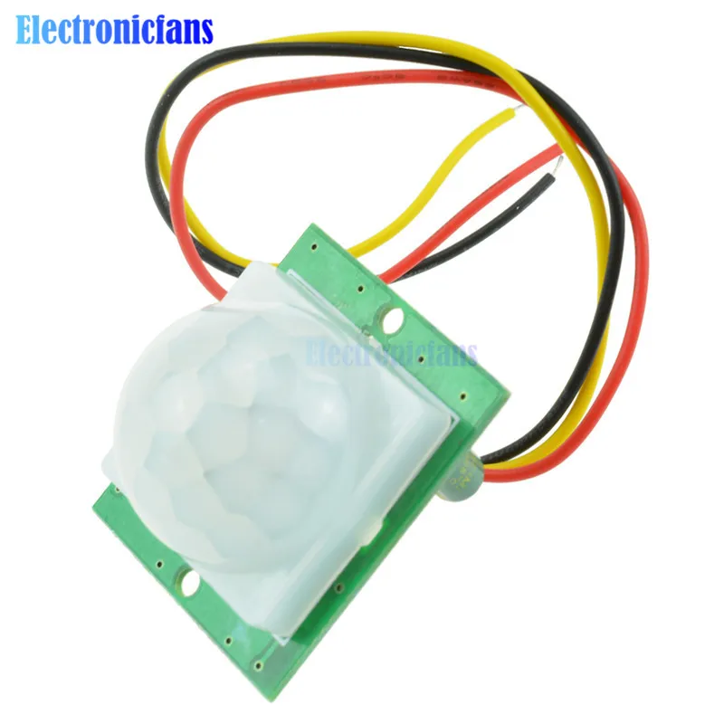 Инфракрасный пироэлектрический ИК-датчик движения PIR модуль детектора