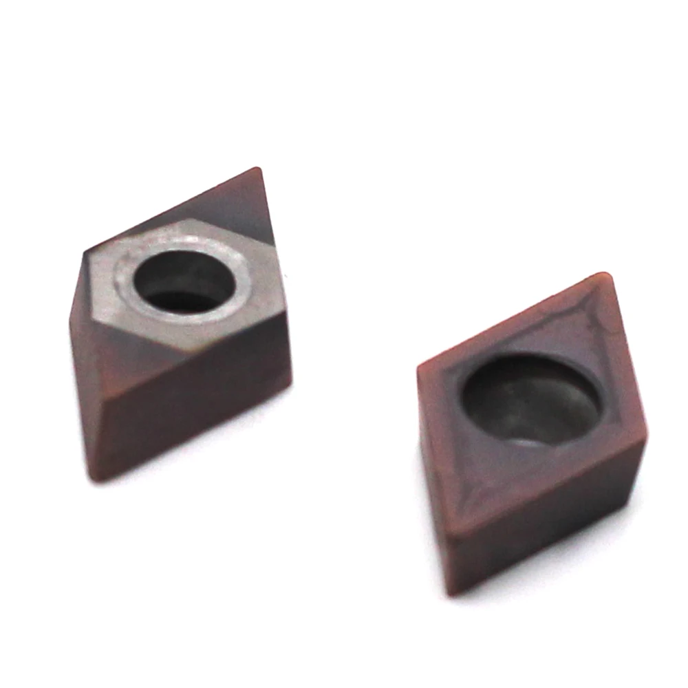 DCMT11T304 VP15TF 10 шт. DCMT 11T304 карбидные вставки внутренний токарный инструмент торцевые фрезы токарные инструменты Фрезерный резак инструмент с ЧПУ