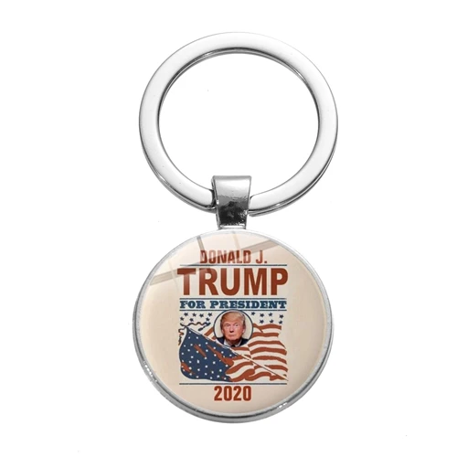 Style 10 SIAN Trump держать Америку большой брелок Дональд Трамп для президент США креативный принт брелок автомобильный брелок памятный подарок - Цвет: Style 10