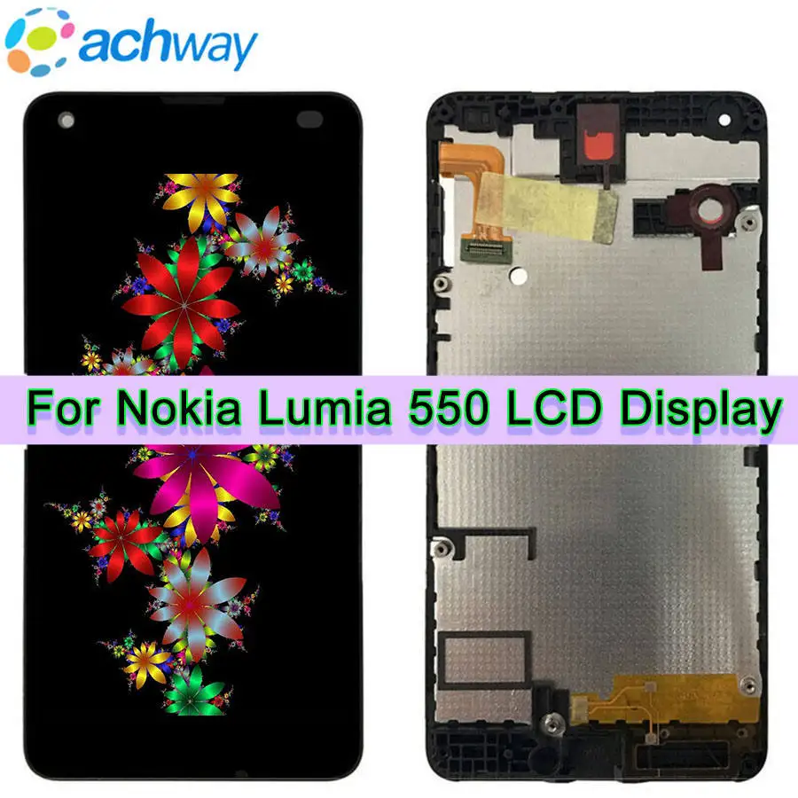 Оригинальный ЖК дисплей для Nokia Lumia 550 + дигитайзер сенсорного экрана инструменты